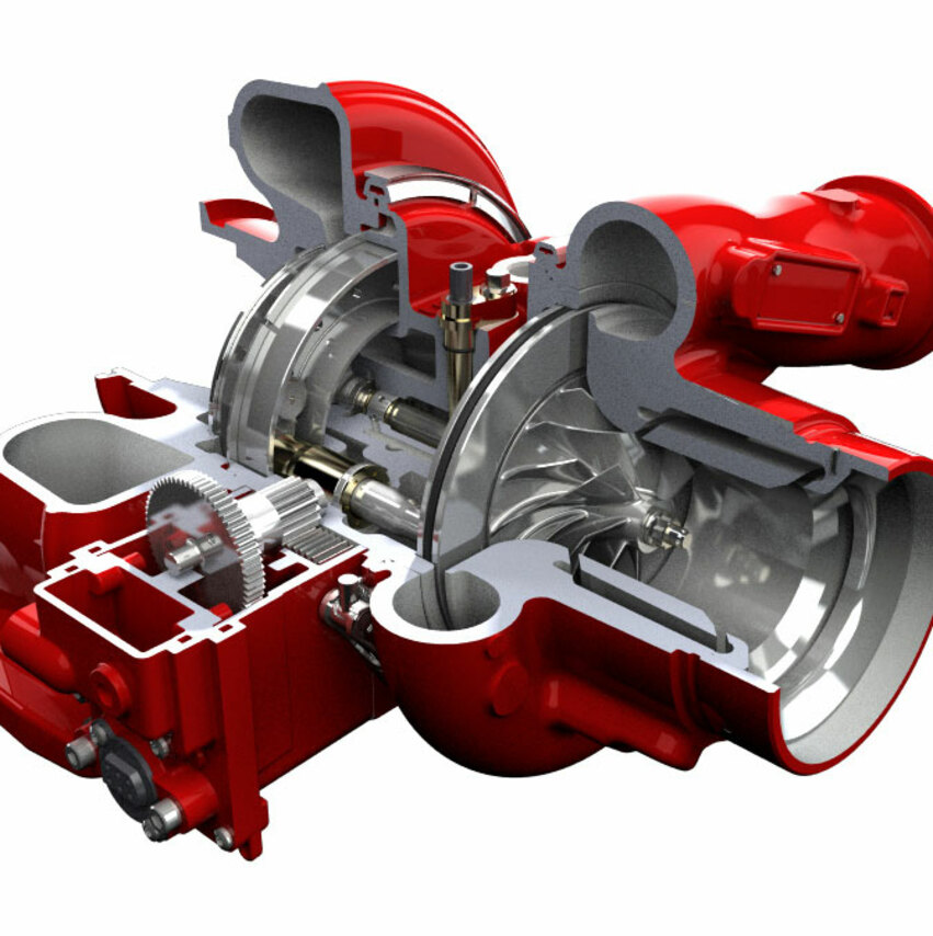 Cut-away illustration for Cummins