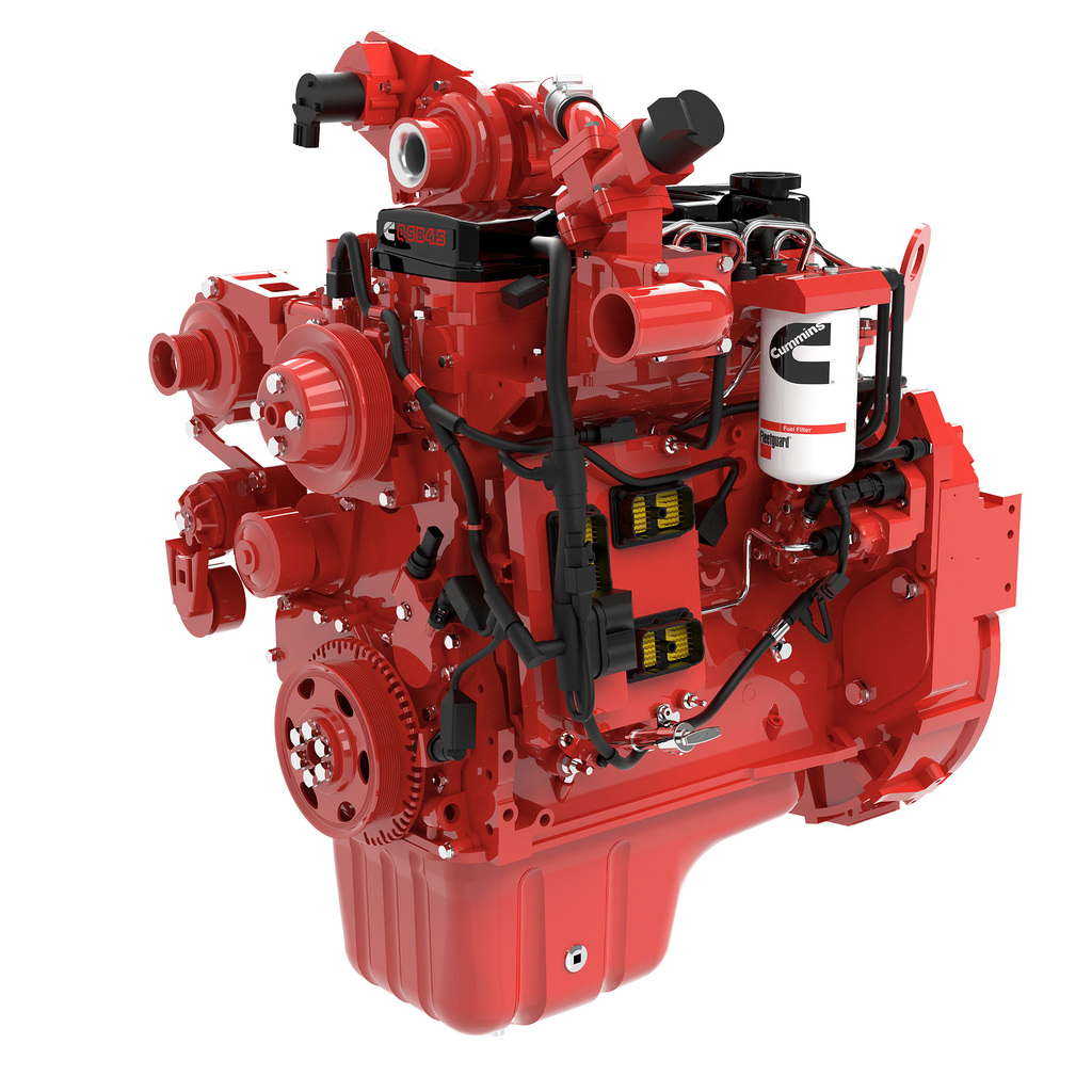 Illustration of engine for Cummins